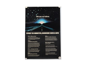 Lot 443 - Close Encounters of the Third Kind (1977) Double Crown Poster