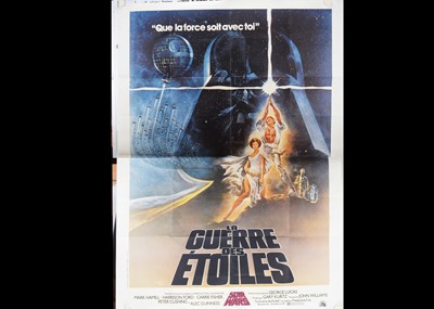 Lot 448 - Star Wars / La Guerre Des Etoiles (1977) French Grande