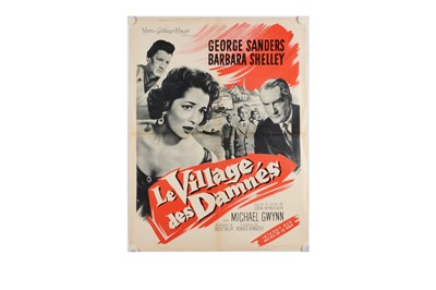 Lot 450 - Village of the Damned (1960) Film Poster