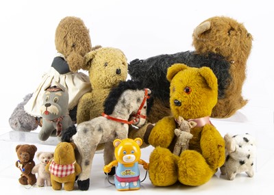 Lot 197 - A selection of soft toys