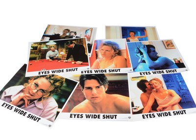 Lot 477 - Eyes Wide Shut Lobby Cards / FOH Stills