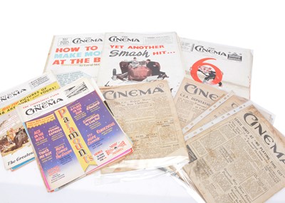 Lot 495 - The Cinema News and Property Gazette magazines