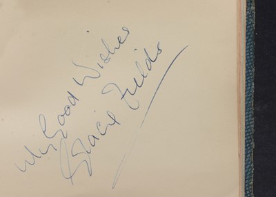 Lot 496 - Autograph Book / Judy Garland / Abbott and Costello / Chico Marx / Pele / Ingrid Bergman plus