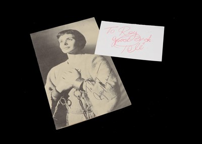 Lot 496 - Autograph Book / Judy Garland / Abbott and Costello / Chico Marx / Pele / Ingrid Bergman plus