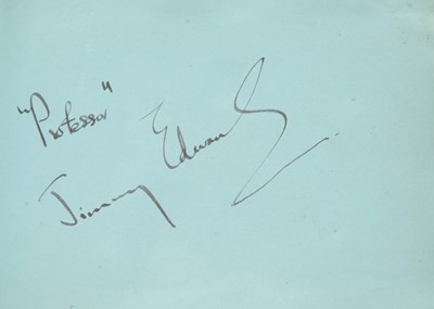 Lot 496 - Autograph Book / Judy Garland / Abbott and Costello / Chico Marx / Pele / Ingrid Bergman plus