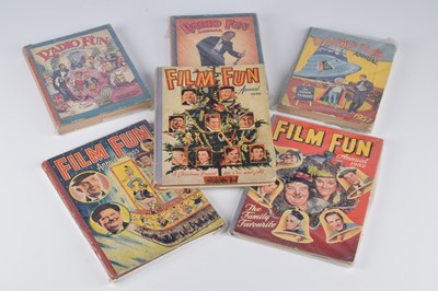 Lot 499 - Radio Fun / Film Fun Annuals