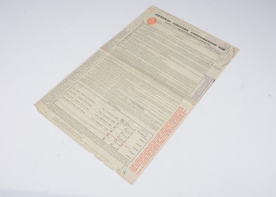 Lot 504 - Danny Kaye Contract / Signature