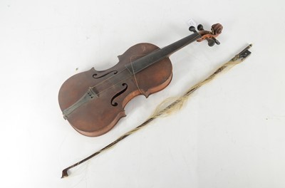 Lot 554 - Violin / Bow