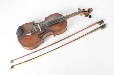 Lot 557 - French Violin / Bows