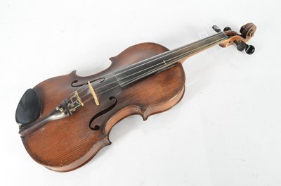 Lot 557 - French Violin / Bows