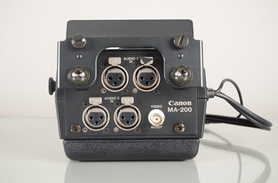 Lot 578 - Microphones / Muffs / Canon MA-200 Adapter