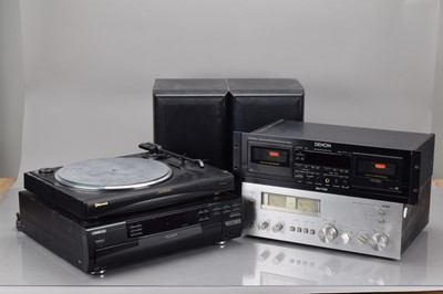 Lot 594 - Aiwa / Denon / Kenwood / Sherwood / Eltax Separates