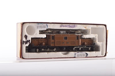 Lot 20 - Bemo HOe/HOm Swiss Rhatischebahn Electric Krokodil Locomotive