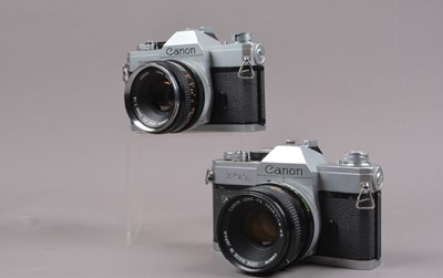Lot 361 - Two Canon FTb QL SLR Cameras