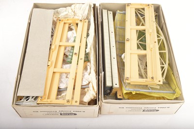 Lot 94 - Pair of uncommon Tri-ang Hornby ex Hornby-Dublo boxed R5084 Canopy Extension Kits both with some parts repainted (2)