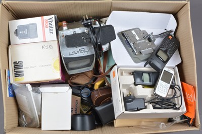 Lot 369 - A Box of Camera Related Items