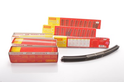 Lot 188 - Hornby 00 Gauge boxed Track Extension Packs and Points etc (32)