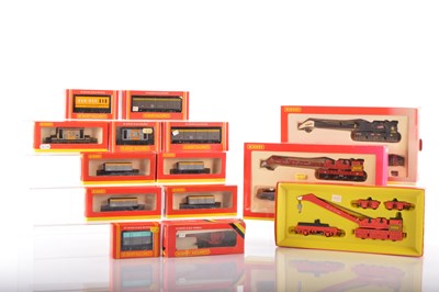 Lot 200 - Hornby 00 Gauge boxed Breakdown Cranes and Departmental Wagons (14)