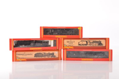 Lot 201 - Hornby Margate 00 Gauge boxed BR black Steam Locomotives (5)