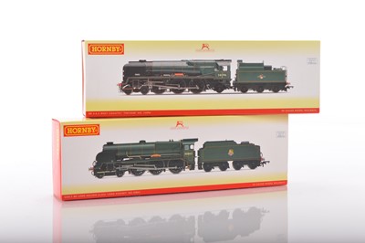 Lot 247 - Hornby 00 Gauge boxed BR ex SR green Locomotives and tenders (2)