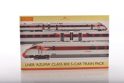 Lot 251 - Hornby 00 Gauge boxed R3762 LNER 'Azuma' Class 800 5-Car Train Pack