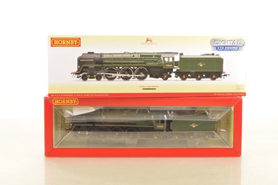 Lot 261 - Hornby 00 Gauge  R3224TTS BR green Class 8  71000 'Duke of Gloucester' Locomotive and Tender with Sound