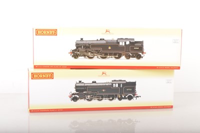 Lot 269 - Hornby (China) pair of BR black Steam outline Tank  Locomotives, (2)