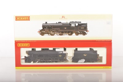 Lot 270 - Hornby (China) pair of BR Black Steam outline Locomotives, (2)