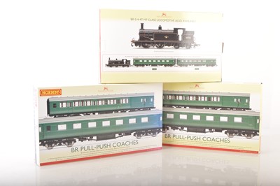 Lot 280 - Hornby (China) R3087 BR "Push-Pull" Train Packs (3)