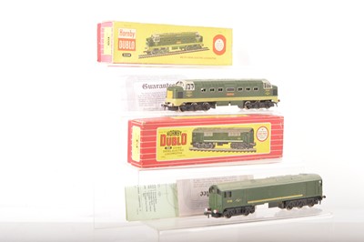 Lot 305 - Hornby-Dublo 00 Gauge 2-Rail Boxed Diesel-Electric Locomotives (2)