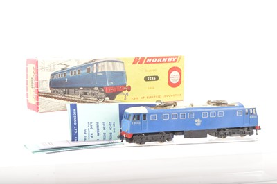 Lot 317 - Hornby-Dublo 00 Gauge 2-Rail uncommon Boxed 2245 BR blue 3,300 HP Electric Locomotive E3002