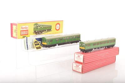 Lot 319 - Hornby-Dublo 00 Gauge 2-Rail Boxed BR SR 3-Car EMU (3)