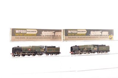 Lot 339 - Wrenn 00 Gauge boxed Merchant Navy and West Country Class Locomotives and Tenders (2)