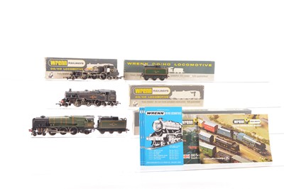 Lot 342 - Wrenn 00 Gauge boxed BR 2-6-4T and Chassis Dorchester and spare West Country body and Tender with various Instruction booklets and Catalogues (qty)