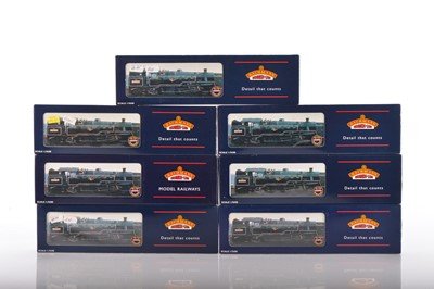 Lot 351 - Seven Bachmann boxed 00 Gauge BR Standard Class 4 MT Tank Locomotives (7)