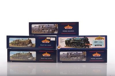 Lot 354 - Five Bachmann boxed 00 Gauge BR Standard Class 4MT 4-6-0 Locomotives and Tenders (5)