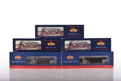 Lot 355 - Five Bachmann boxed 00 Gauge BR Standard Class 5MT 4-6-0 Locomotives and Tenders two 8DCC (5)