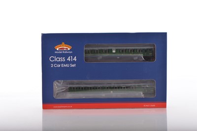 Lot 356 - Bachmann boxed 00 Gauge 31-390 BR SR green Class 414 2-HAP 2-CAR 6061 EMU 21DCC