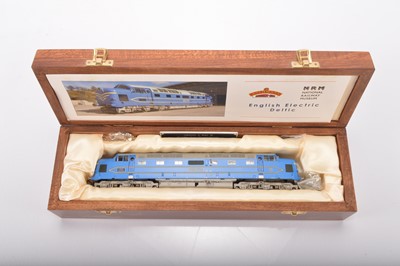 Lot 370 - Bachmann NRM  boxed 00 Gauge Ltd Ed Christmas 2008 Prototype Deltic blue Diesel Locomotive