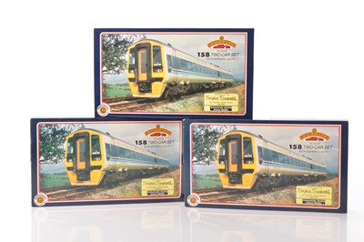 Lot 396 - Three Bachmann boxed 00 Gauge Regional Railways Class 158 2-Car DMU Train Packs (3 Packs)