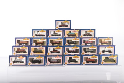 Lot 413 - Bachmann boxed 00 Gauge Private Owners and GWR Open Wagons Van Tank wagons and other Trucks (23)