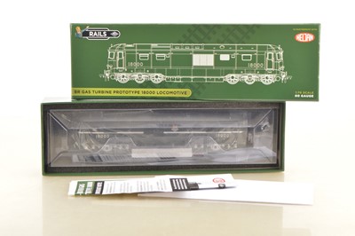 Lot 434 - Heljan for Rails of Sheffield boxed 00 gauge 5 708769  BR black Gas Turbine Prototype 18000 Locomotive