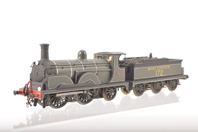 Lot 444 - GEM 00 Gauge Kitbuilt Southern lined green Jubilee Class A12 0-4-2 Locomotive and Gladstone Tender