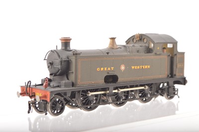 Lot 459 - A superb Jackson Evans Kitbuilt 00 Gauge  GWR green Class 633 0-6-0 Tank Locomotive