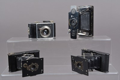 Lot 404 - Four Folding Strut Cameras