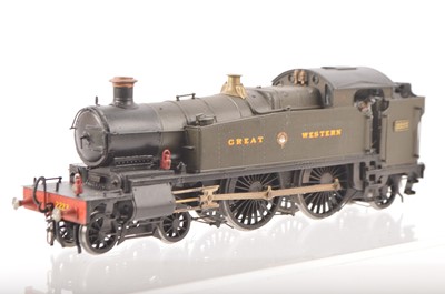 Lot 463 - A superb Alan Gibson brass Kitbuilt 00 Gauge GWR green Class 2221 4-4-2 'County' Tank Locomotive