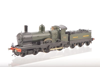 Lot 467 - A superb modified NU-Cast Kitbuilt GWR lined weathered green Duke Class 'Guinevere' 4-4-0 Locomotive and Tender