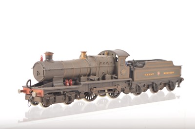 Lot 468 - A superb modified K's Kitbuilt GWR lined weathered green Bulldog Class 'Pendragon' 4-4-0 Locomotive and Tender