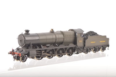 Lot 473 - A superb modified Malcolm Mitchell Kitbuilt 00 Gauge GWR green Class 47xx   Mixed Traffic  2-8-0 Locomotive and Tender