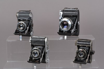 Lot 406 - Four Balda Folding Cameras